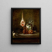Luontokuvan still life lampaanpotkalla - Jean Siméon Chardin — kehystetty taideteos seinällä