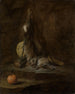 Luontokuvan kuollut jänis - Jean Siméon Chardin — näkymä teoksesta