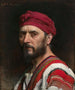 Portrait d'homme au turban - Jean Syndon Faurie — näkymä teoksesta