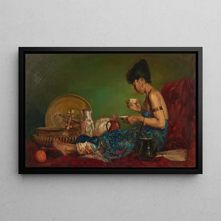 Jean Ubaghs - Lheure du th.webp
