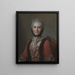 Marie-Sophie de Courcillon - Jean Valade — kehystetty taideteos seinällä