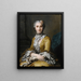Portrait of Alphonsine Geneviève de Barjot de Roncthe Comtesse de Durfort - Jean Valade — kehystetty taideteos seinällä