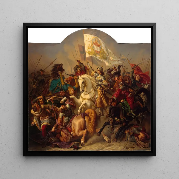 Jeanne d'Arc en bataille - Hermann Stilke