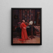 Duo d'Amour - Jehan Georges Vibert — kehystetty taideteos seinällä