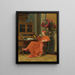 Eurêka - Jehan Georges Vibert — kehystetty taideteos seinällä