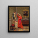 La Comparaison - Jehan Georges Vibert — kehystetty taideteos seinällä