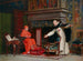 Le choix d'un prédicateur - Jehan Georges Vibert — näkymä teoksesta
