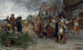 Jehan Georges Vibertin "Kutsuhuuto ryöstön jälkeen" — näkymä teoksesta