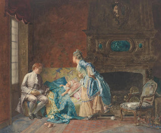 Jehan Georges Vibert - The First Babe.webp