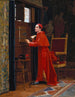 La Vue - Jehan Georges Vibert — näkymä teoksesta