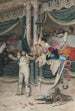 Kansa ihailee toreroita - Jehan Georges Vibert — näkymä teoksesta