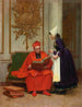 "Une Médecine dure" - Jehan Georges Vibert — näkymä teoksesta