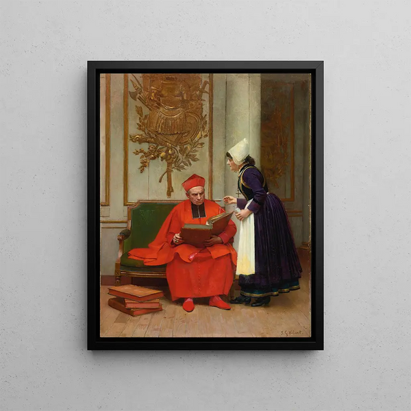 Jehan Georges Vibert - Tough medicine.webp