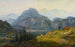 Giesbachin näkymä Brienz-järvellä, Interlaken ja Jura-vuoristojen kanssa - Jens Peter Müller — näkymä teoksesta