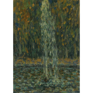 Jet d'eau - Henri Le Sidaner | Reproduction Tableau Décoration murale affiche copie