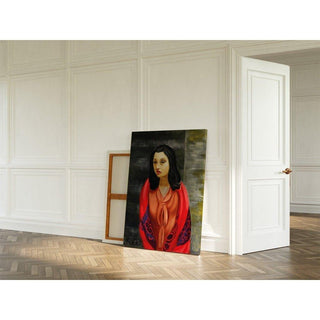 Jeune Fille - Moïse Kisling | Reproduction Tableau Décoration murale affiche copie