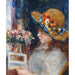 Maalauksen jäljennös Nuori Tyttö lukemassa - Pierre-Auguste Renoir