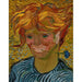 Maalauksen jäljennös Nuori mies sinililjassa - Vincent van Gogh