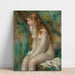 Maalauksen jäljennös Nuori tyttö kylvyssä - Pierre-Auguste Renoir