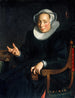 Portrait de Christina Wtewael Van Halen - Joachim Wtewael — näkymä teoksesta