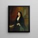 Portrait de Mme Espalter - Joaquim Espalter — kehystetty taideteos seinällä