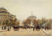 La Place du Châtelet, Pariisi - Joaquín Mir — näkymä teoksesta
