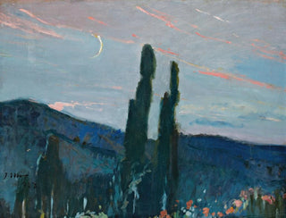 Auringonlasku - Joaquín Mir Trinxet — näkymä teoksesta