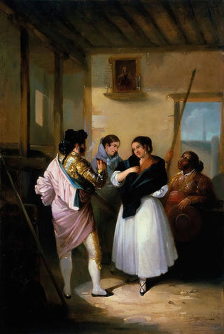Joaqun Domnguez Bcquer - Maja and Bullfighter.webp