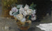 Luonnonkuva valkoisista ruusuista - Joaquín Sorolla — näkymä teoksesta