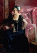 Clotilde iltapuvussa - Joaquín Sorolla — näkymä teoksesta