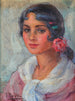 Portrait d'une femme - Joaquín Sorolla — näkymä teoksesta