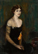 Rouva Orville E Babcockin muotokuva - Joaquín Sorolla — näkymä teoksesta