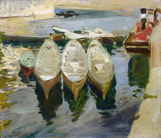 Port de Guetaria - Joaquín Sorolla — näkymä teoksesta