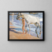 Le Bain des chevaux - Joaquín Sorolla — kehystetty taideteos seinällä