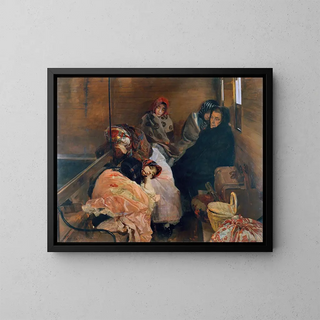 Traite des esclaves blancs - Joaquín Sorolla — kehystetty taideteos seinällä