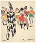 Artistes Bal Arlequin et Danseurs - Joaquín Torres-García — näkymä teoksesta