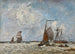 L Estuaire, Belgia - Johan Barthold Jongkind — näkymä teoksesta