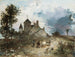Le Château Nivre - Johan Barthold Jongkind — näkymä teoksesta