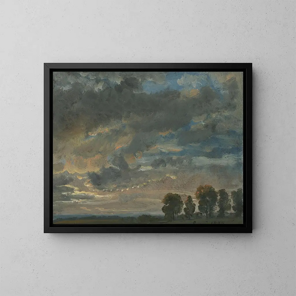 Johan Christian Dahl - Clouds in the Evening.webp