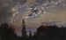 Maisemamaalaus kuunvalossa - Johan Christian Dahl — näkymä teoksesta