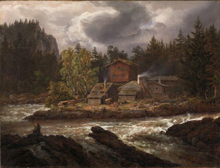 Johan Christian Dahl - View of Hnefossen.webp