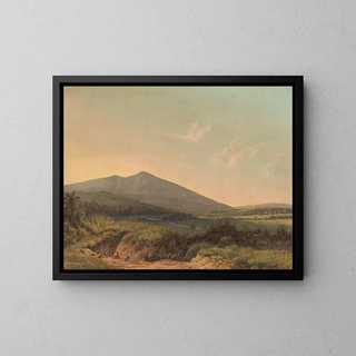 Vue de Kedungbadak - Johan Conrad Greive — kehystetty taideteos seinällä