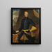 Charles XII 1682-1718 Ruhtinas Ruotsista - Johan David Swartz — kehystetty taideteos seinällä
