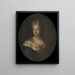 Princesse Sofia Charlotte - Johan David Swartz — kehystetty taideteos seinällä