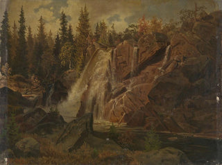 Norjan maisemasta - Johan Fredrik Eckersberg — näkymä teoksesta