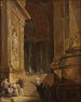 Un escalier de temple, pièce d'architecture - Johan Gottlob Brusell — näkymä teoksesta