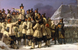 Johan Gustaf Sandberg - King Gustav Vasa of Sweden Addressing Men from Dalarna in Mora.webp