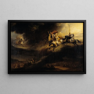 Johan Gustaf Sandberg - Valkyries Riding Into Battle.webp