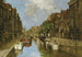 Le Spuiwater et Delftsche Vaart, Rotterdam - Johan Hendrik van Mastenbroek — näkymä teoksesta
