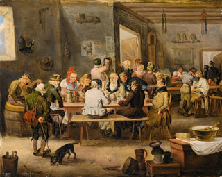Taverna-tilanteesta - Johann Baptist Pflug — näkymä teoksesta